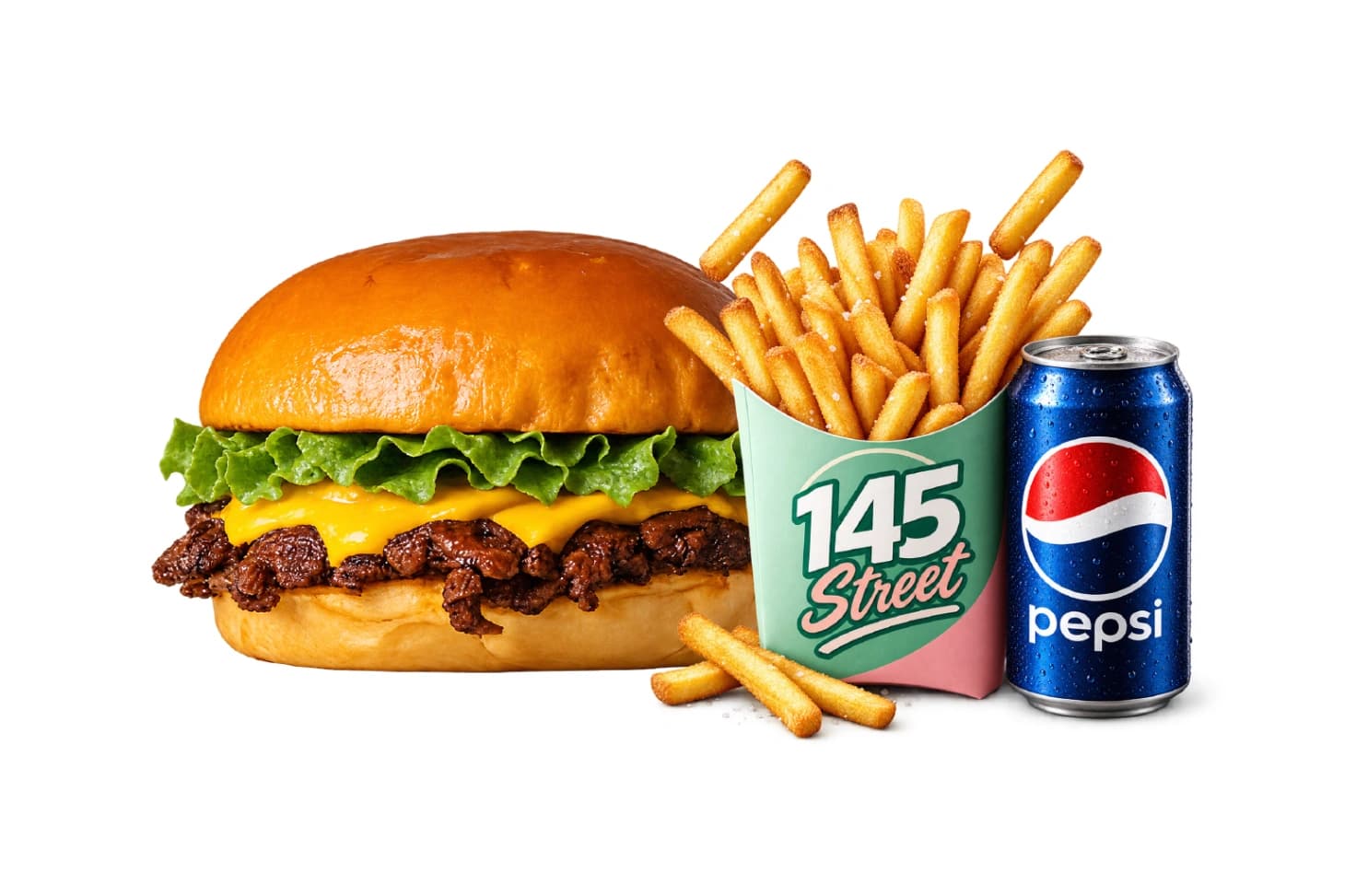Menu smash burger