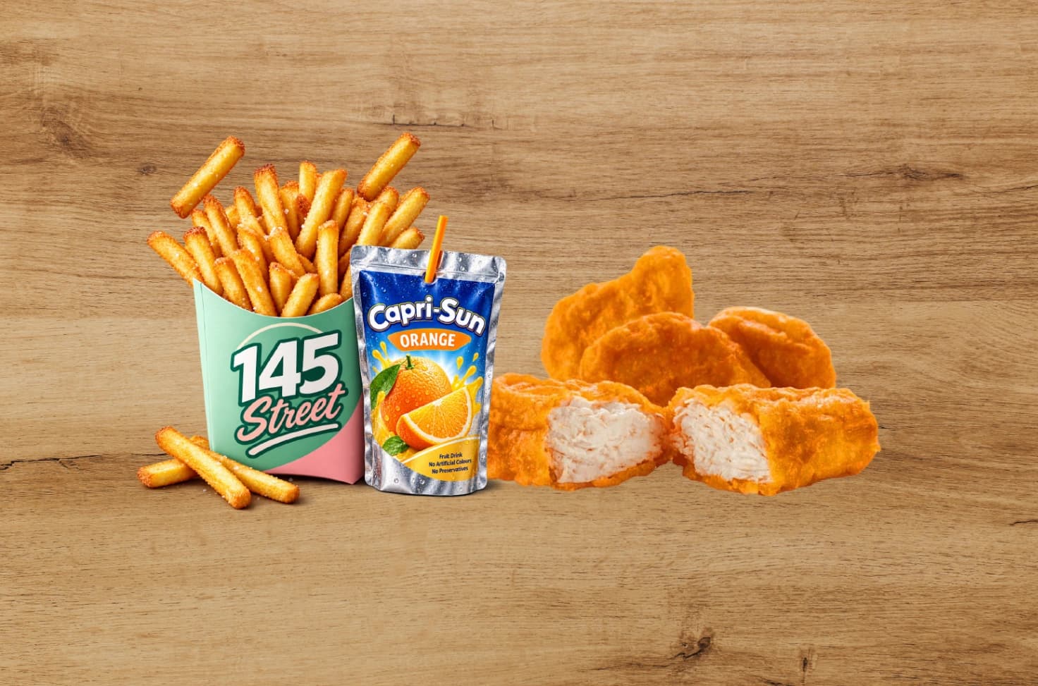 Menu enfant nuggets