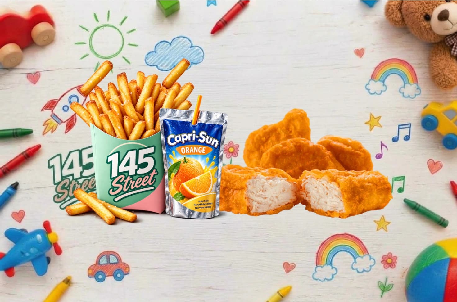 Menu enfant nuggets