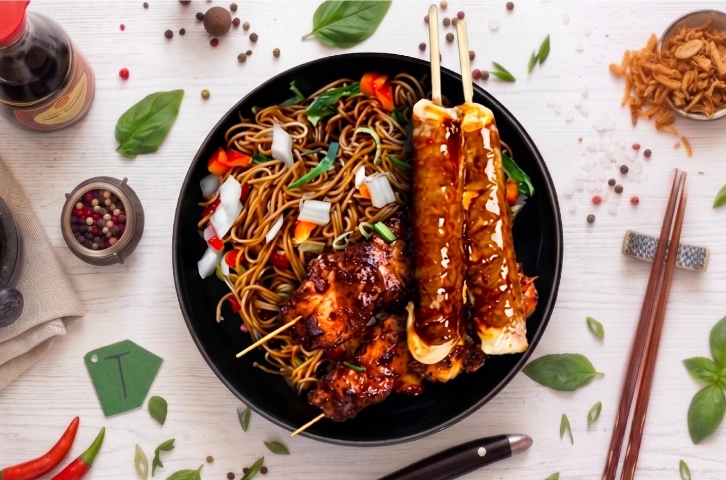 Le Mix – Nouilles Sautées