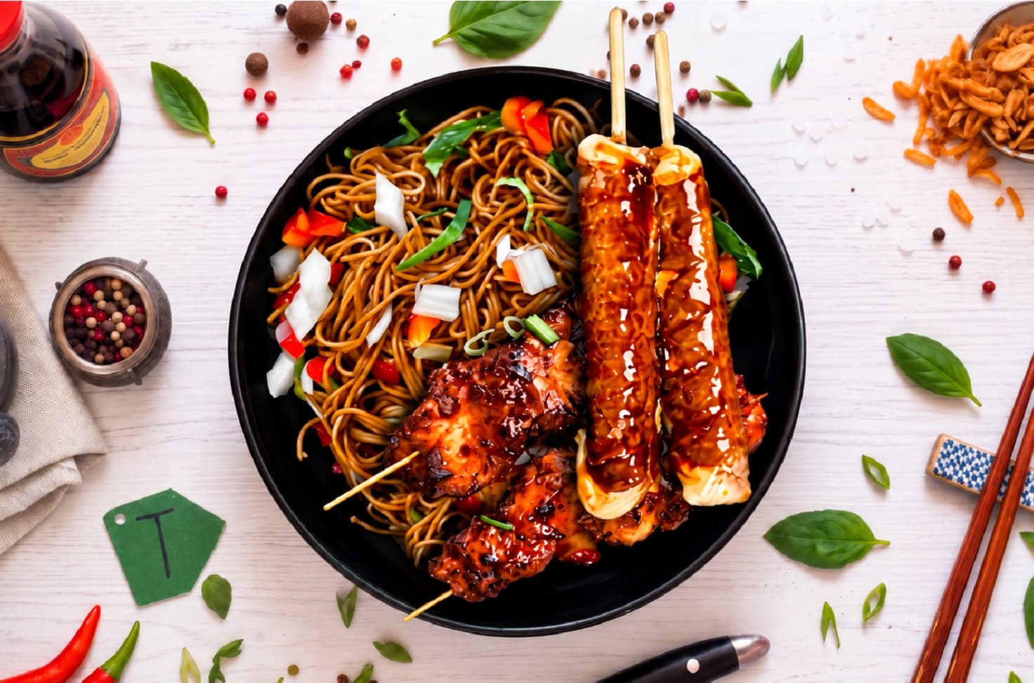 Le Mix – Nouilles Sautées