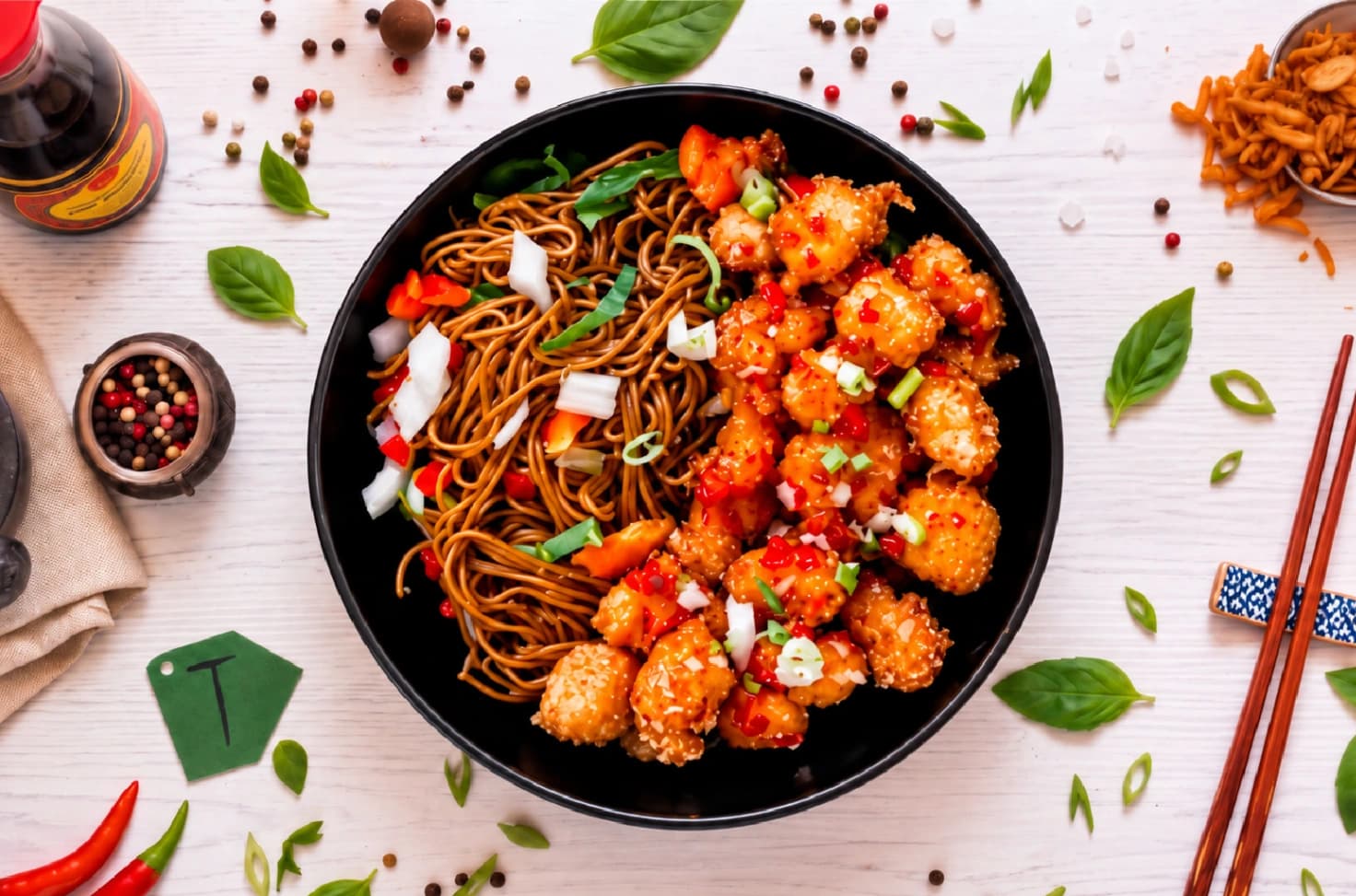 Aigre Douce - Nouilles sautées